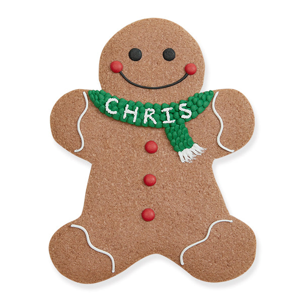 XL Gingerbread Man Brownie