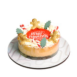 Gingerbread Man Biscoff Cheesecake (6")