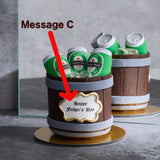 Green Beer Bucket Cake