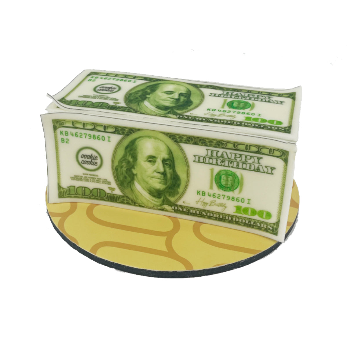 Dollar Bill Cake – Oookie Cookie