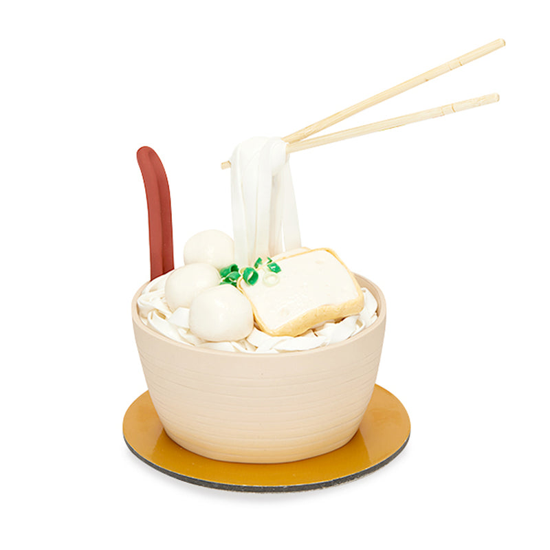 Fishball Noodle Fondant Cake