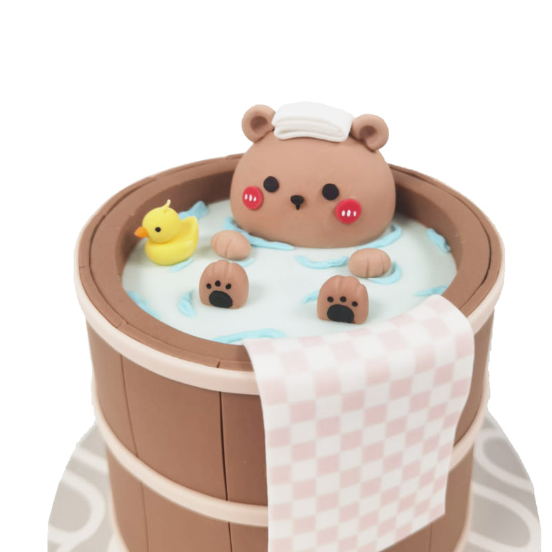 Bear in Hot Tub