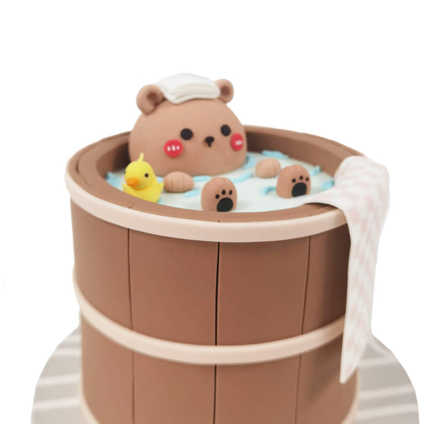 Bear in Hot Tub