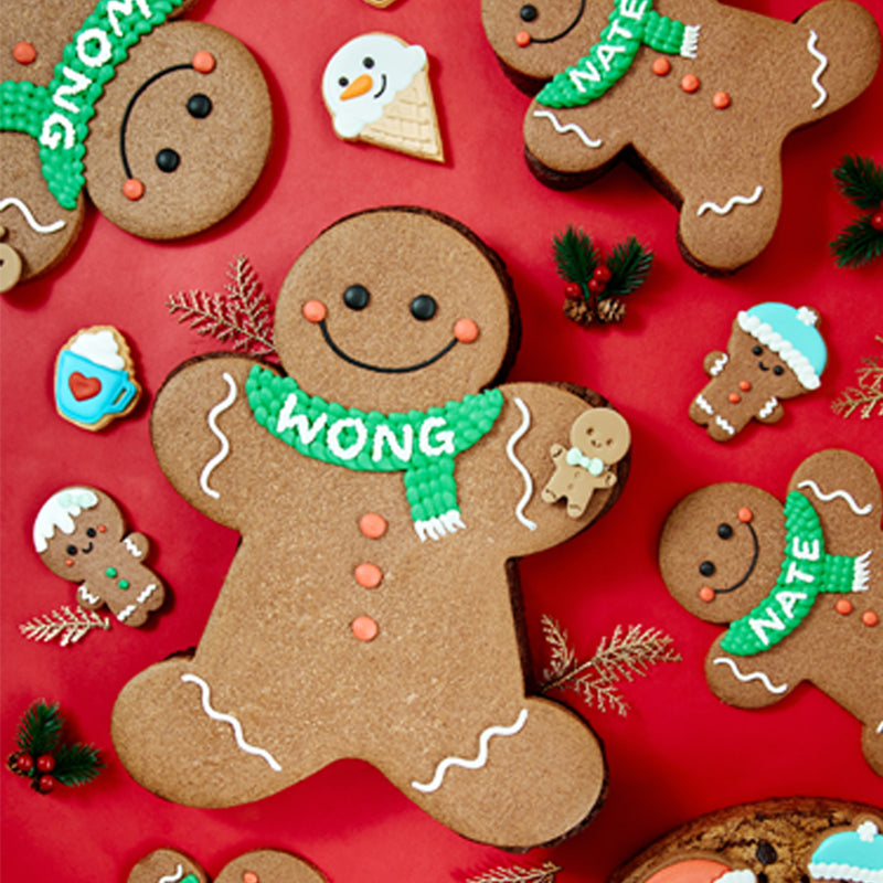XXXL Gingerbread Man Brownie