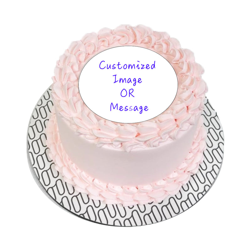 Original Crunch Cake with Edible Printing