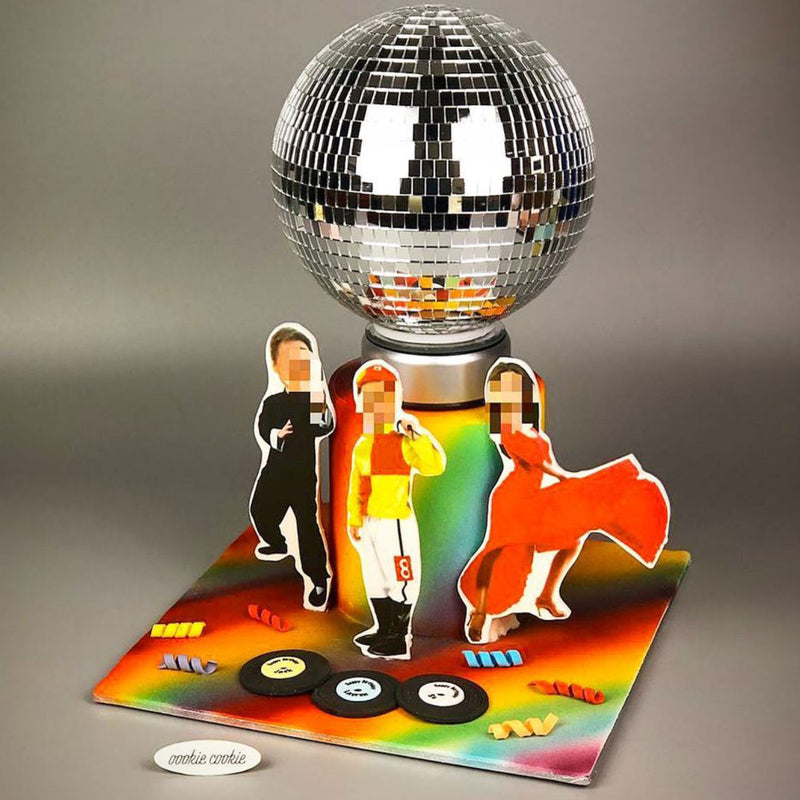 Disco Ball Cake - Best Friends