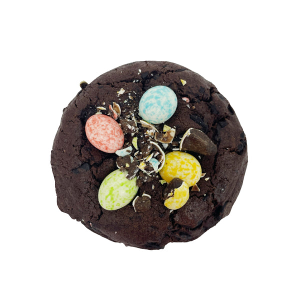 Chocolate Eggs Chewy Cookies