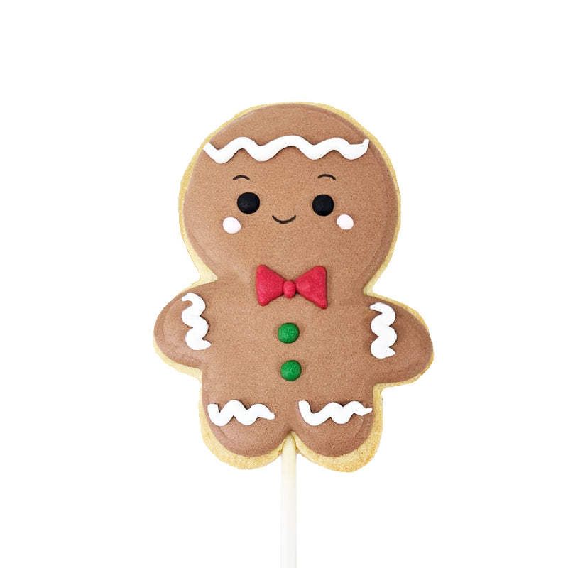 Gingerbread Man Cookie Pop