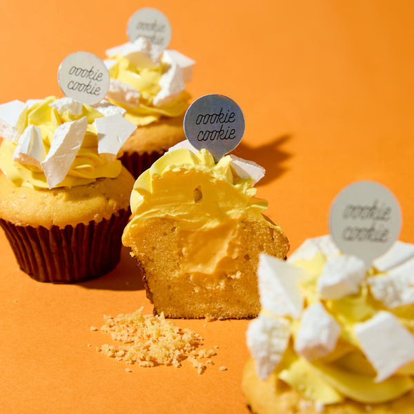 Flavored Cupcake - Lemon Meringue