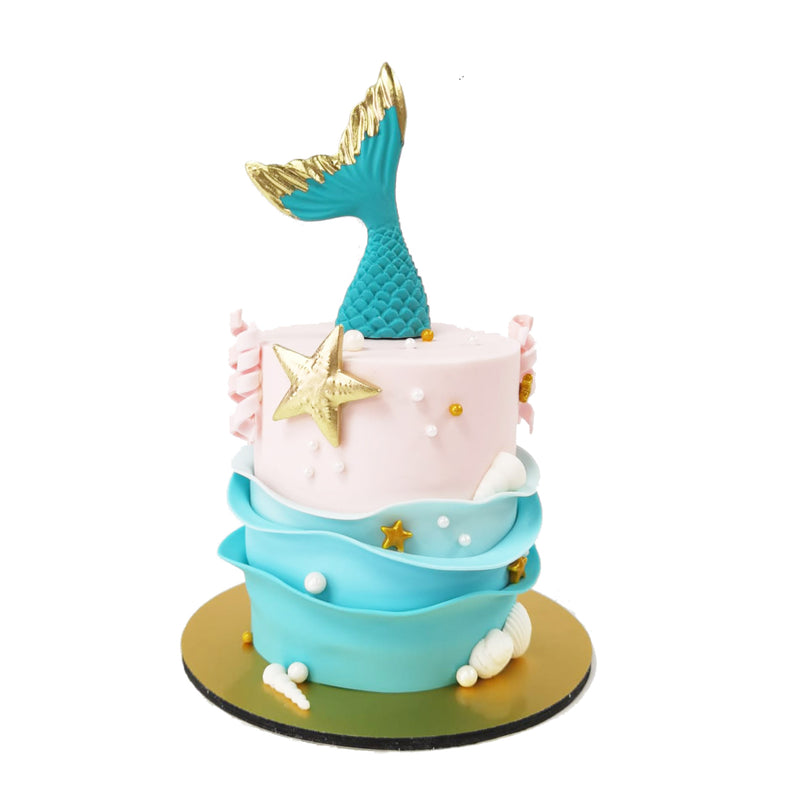 The Mermaid Tail Cake
