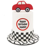 Red Car Fondant Cake