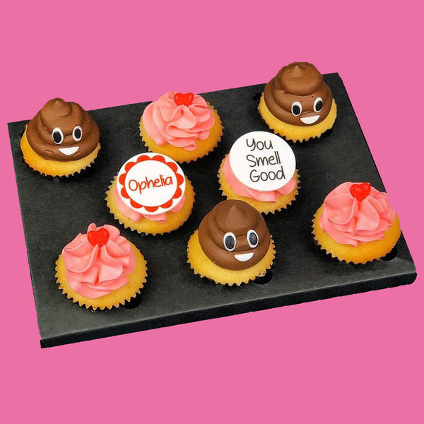 Poo Poo Mini Cupcakes Set