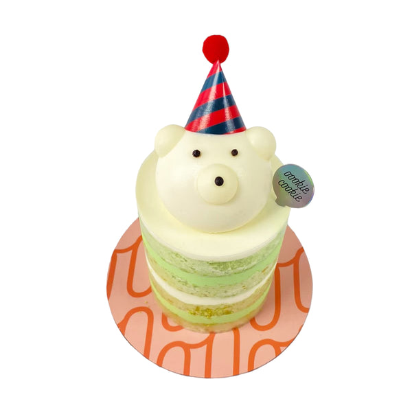 Xmas Polar Pandan Cream Cake