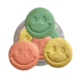 Pastel Smiley Face Shortbread