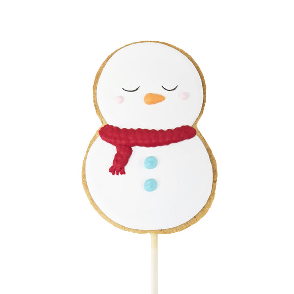 Christmas Icing Cookies - Snowman