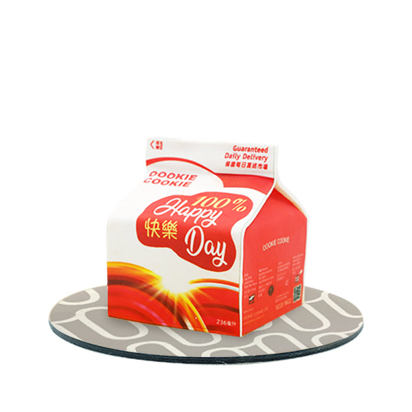 Milk Carton Cake Oookie Cookie