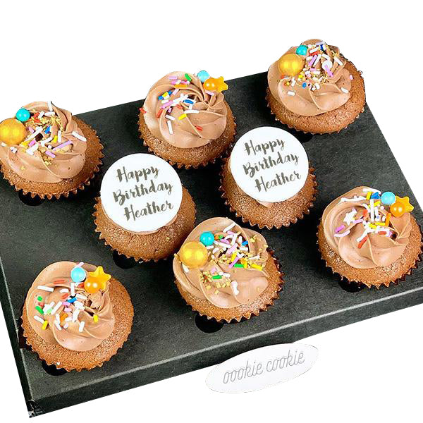 Mini Cupcakes Set - Chocolate Flavor - Oookie Cookie
