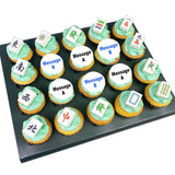 Mah Jong Mini Cupcakes Set