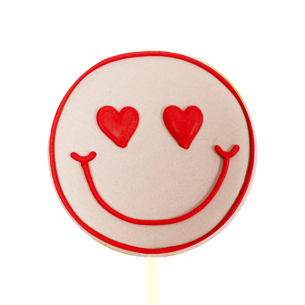 Love Emoji Cookie Pop
