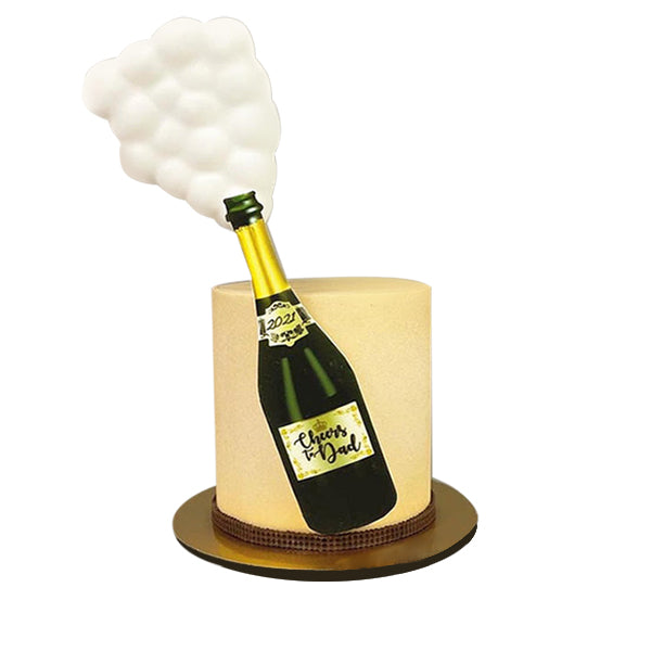 Champagne Fondant Cake