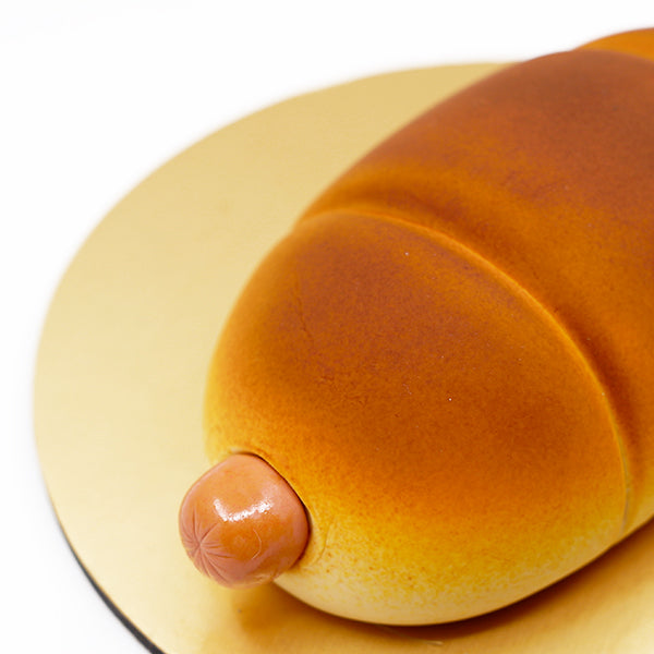 Sausage Bun Fondant Cake - Oookie Cookie