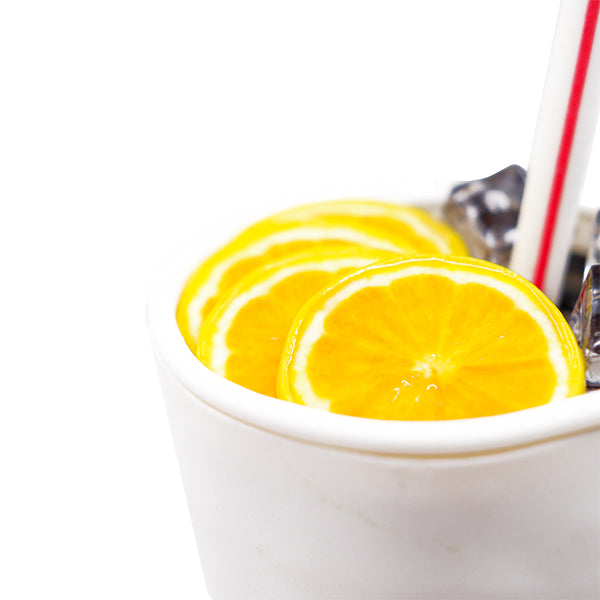 Iced Lemon Tea Fondant Cake - Oookie Cookie