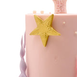 Pink Mermaid Fondant Cake - Oookie Cookie