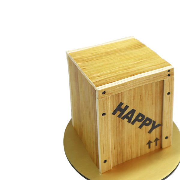 Wooden Crate Cake