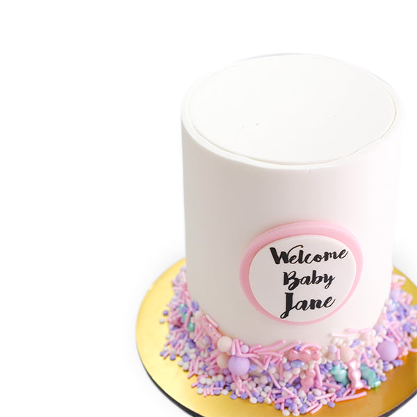 Pinky Sprinkles Cake