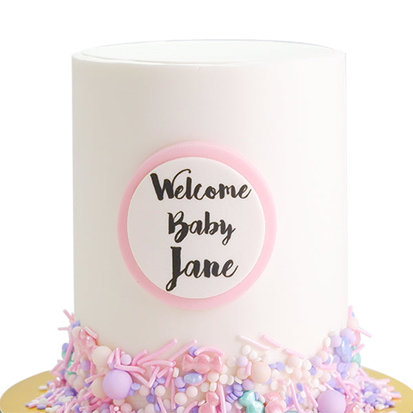 Pinky Sprinkles Cake