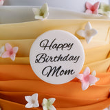 Spring Ruffle Cake