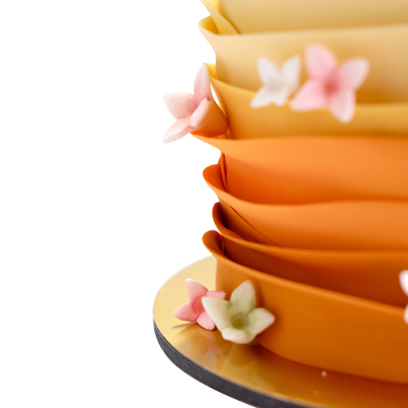 Spring Ruffle Cake