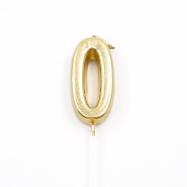 Candle - Golden Number - Oookie Cookie
