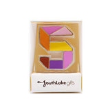 Candle - Tangram Number - Oookie Cookie