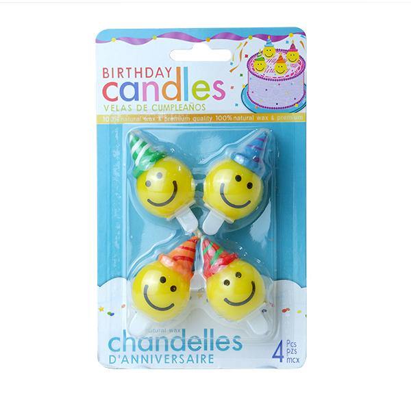 3D Smiley Face Candle - Oookie Cookie