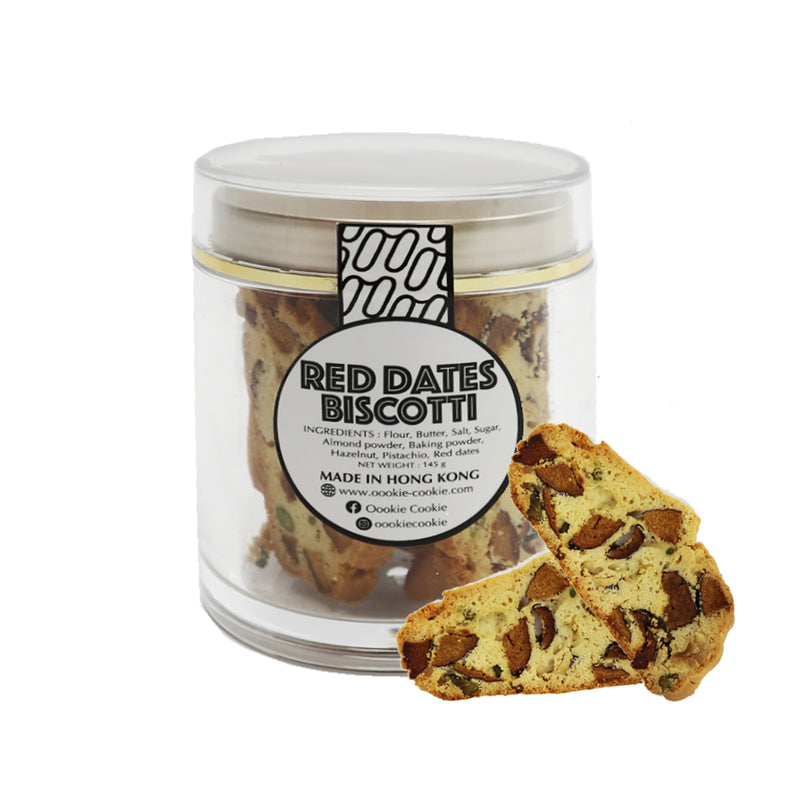 Red Dates Biscotti