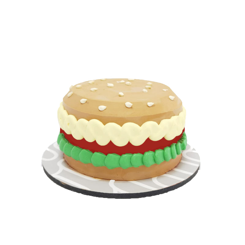 Burger Buttercream Cake