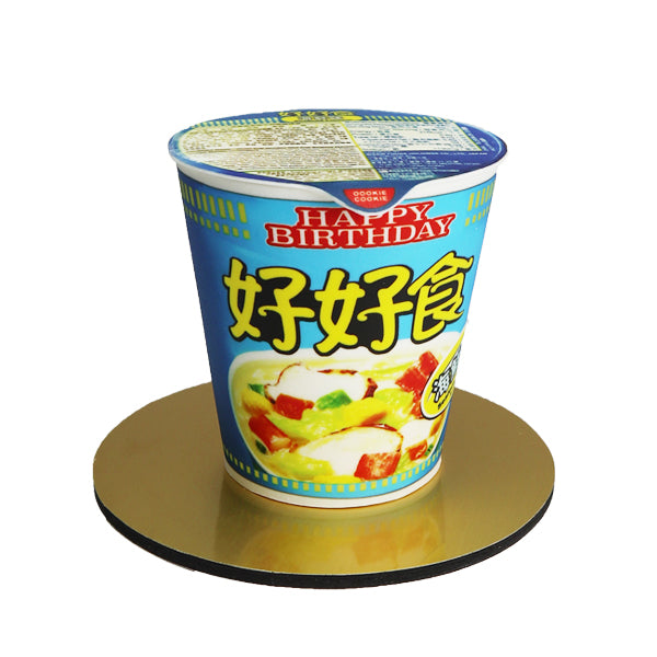 Cup Noodle Cake - Seafood Edition