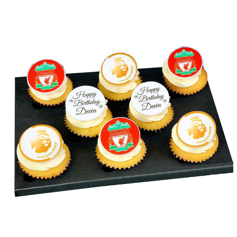 Soccer Cupcakes Set