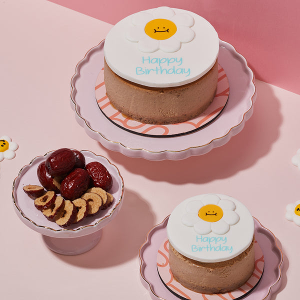 Red Dates Tofu Cheesecake
