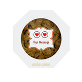 Chewy Cookie - 6" Red Dates *Customized Message*