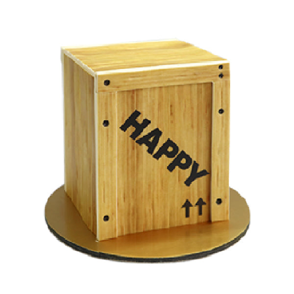 Wooden Crate Cake